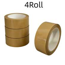Special Offer! 6 Rolls Of Brown Tape, 48mm Wide X 66m Long, Heavy-Duty Brown Packing Tape, Suitable For Packaging Parcels, Boxes, Cartons | Brown Adhesive Packing Tape, A Back-To-School Essential - Brown - View 11