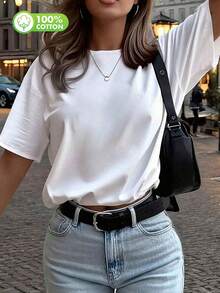 Women T-Shirts - 白色 2 - 查看 7