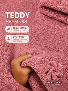 Women's Teddy Turtleneck Blouse With Faux Fur, Plush Teddy Blouse Style, For Daily Winter. - 乾枯玫瑰色 - View 2