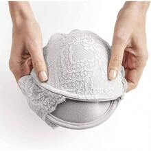 Bolsa para Lavar Ropa Delicada en Lavadora Malla Protectora para Lencera Funda con Cierre para Prendas Finas Dimensiones: 25 X 20 X 2 Color: Blanco - inicial - Ver 5