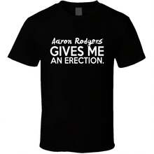 Aaron Rodgers Gives Me A , Funny T-Shirt For American Football Fans - 彩色 - 查看 1