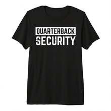 Premium Tri-Blend Jersey With A Fun Quarterback Security Design, For American Football Offensive Linemen - 彩色 - 查看 1