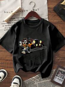 Men T-Shirts - Black - View 6