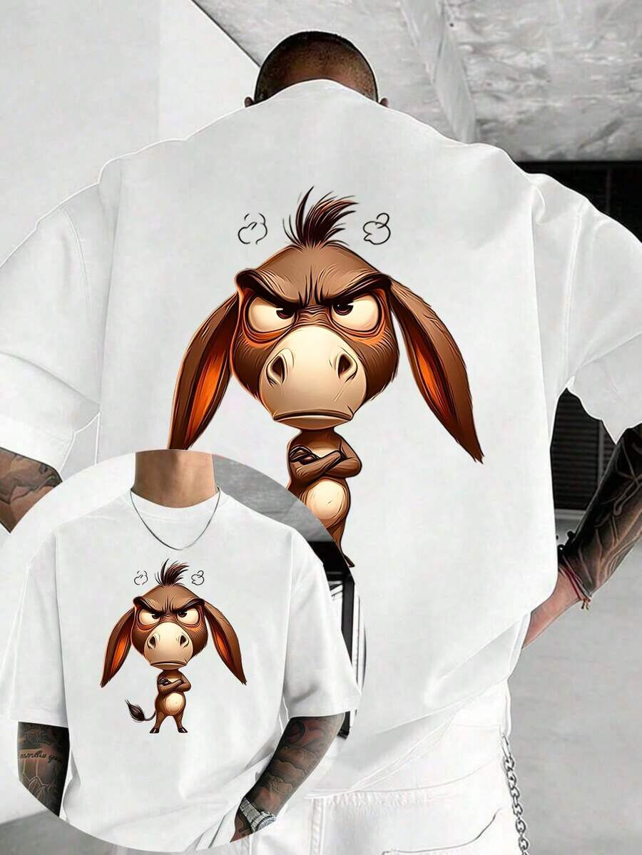 Men T-Shirts - White - View 1