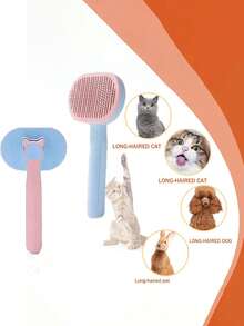 Multifunctional Pet Grooming Comb, Gentle Pet Deshedding Brush, Suitable For Cats And Dogs, One-Click Undercoat Removal Pet Grooming Tool - View 8