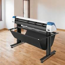 53-Inch Automatic Contour Vinyl Cutter Plotter With Adjustable Force And Speed For Cutting Signs, Includes Floor Stand And Signmaster Software - 查看 9