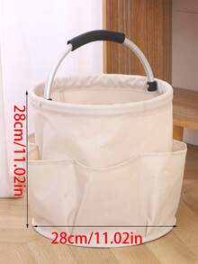 Lightweight Folding Basket With A Soft Grip Handle For Comfort Foldable Storage Basket For Women Men Chic Shower Caddy To Pack Your Supplies For Daily Workouts Portable Storage Organiser Bag Garden Outdoor Camping Beach Essentials - Storage Bag - View 14