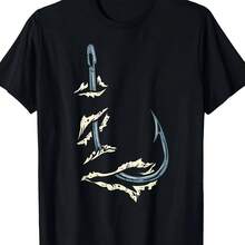 Camiseta divertida Vintage Meme para amantes de los peces, camiseta Harajuku para hombre, camiseta de algodón para mujer, ropa informal holgada de gran tamaño, Top de verano - Multicolor - Ver 1