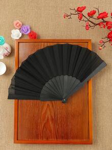 1 pieza Abanico de mano plano Breezier, abanico plegable moderno, adecuado para uso en el hogar - multicolor - Ver 4