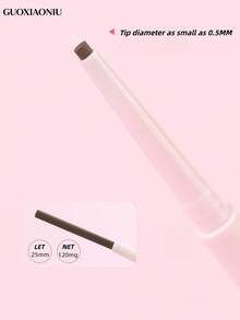 GUOXIAONIU Ultra-Thin Dual-Ended Eyebrow Pencil, Fine Texture, Non-Fading, Portable Natural Brow Color, Suitable For Daily Makeup - 03#Gray Brown - View 11