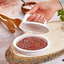1pc Non-Stick Burger Press Mold | Beef, Cheese, Vegetable Burger Maker, Includes 100 Sheets Of Silicone Paper, Suitable For Grilling, Frying And Baking - Multicolor - View 10