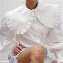 Women Blouses & Shirts - 淡粉紅色 - 查看 9