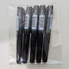 8pcs Mini Pen Set, Durable Plastic Travel Portable Pens, Medium Tip, Perfect For Office And Travel - Ballpoint Pen - View 4