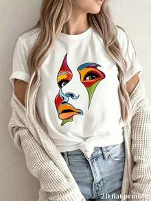 Women T-Shirts - 白色 - 查看 6