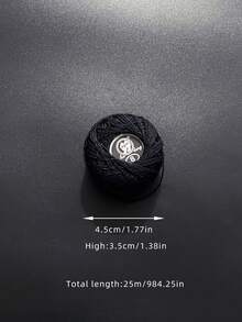 #8 Soft Color Lace Crochet Yarn, Single Roll 25m Soft Yarn, Suitable For Coasters & Home Decor Accessories Crochet, Lightweight Yarn, Healing Style Home & Winter Cabin Handmade First Choice - Lace Thread - View 22