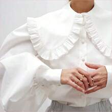 Women Blouses & Shirts - 淡粉紅色 - 查看 2