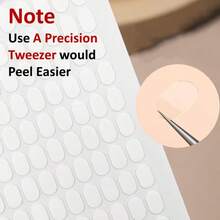 10Pcs Nail Art Display Stand Adhesive Tapes - Pre-Cut Removable Double-Sided Stickers, No Residue, Perfect For Holding Nail Tips On Practice Stands, Creating Nail Art Displays And Acrylic Nail Practice - Multicolor - View 10