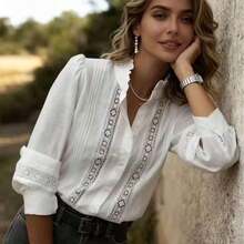 Women Blouses & Shirts - Yellow - View 4