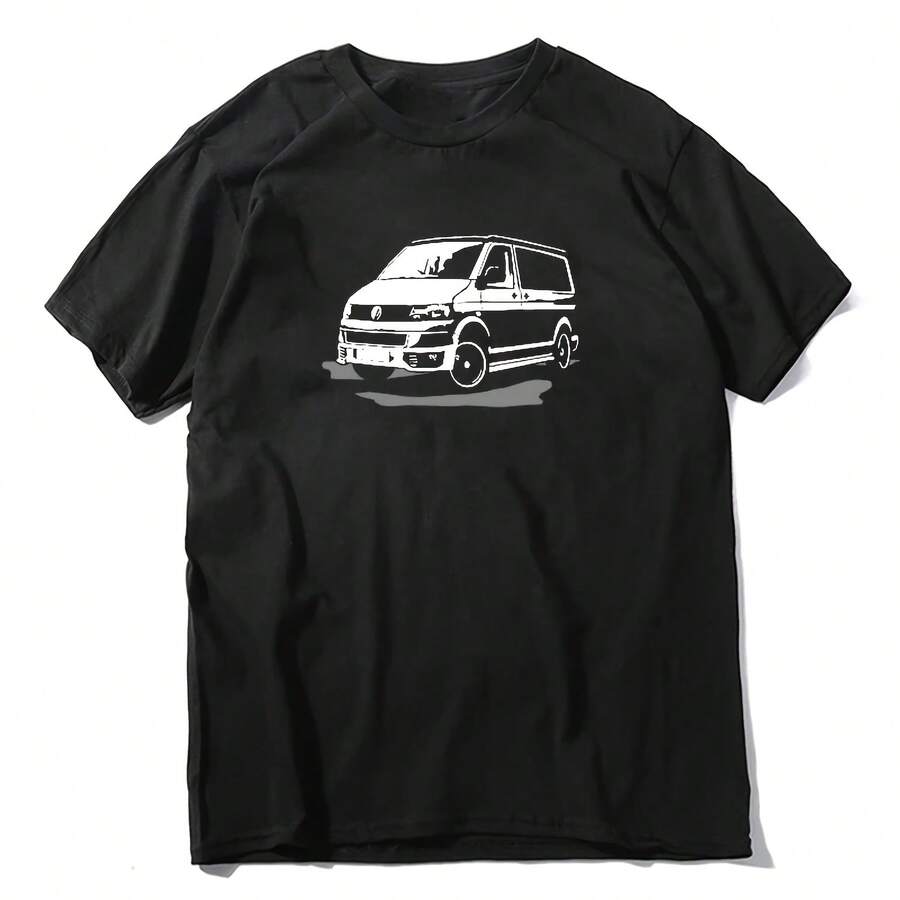 Camisetas de varios colores a la moda para hombre Vdub T5 coche clásico para hombre - Multicolor - Ver 1