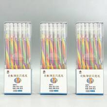 1pc/2pcs/3pcs/5pcs/6pcs/12pcs/18pcs/24pcs/30pcs/36pcs/42pcs High-Value Gradient Spiral Writing Greeting Cards, Exquisite Cute Cartoon Patterns, Random Styles, Office Study Gift Box Fountain Pens, Student Stationery Small Prizes, Suitable For Parent-Child Education, School/General/Student/Stationery/Drawing/Teacher/Classroom/Supplies/Birthday/Holiday/Party Gifts (One Size Is 6 Pens Per Box) - Multicolor - View 14