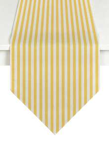 1pc,Crafted Table Runner,Daily Four-Season Style,Simple Striped Pattern Table Runner,Pointed Irregular Table Runner,Microwave Oven Cover,Pointed Irregular Tablecloth,Suitable For Dining Table,Coffee Table,Home Decor,Durable Kitchen And Dining Room Decoration,Dining Table Decor - Yellow - View 14