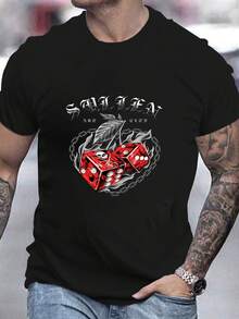 Camisetas de hombre - Negro - Ver 1