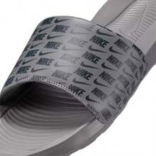 Nike Victori One Slides Men's Pencil Point/Anthracite CN9678-017 | Pool & Beach Ready, Recovery Comfort - Grey - View 7