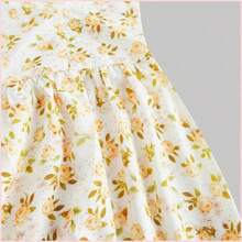 MOD Vestido de verano de mujer con tirantes anudados y estampado floral romántico - Negro - Ver 9