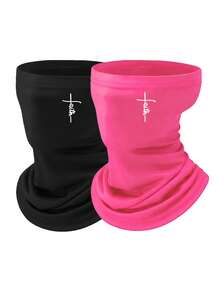 1 cái/2 cái Mũ trùm đầu unisex in họa tiết trơn chống nắng thể thao thoáng khí, phù hợp cho đi chơi hàng ngày, leo núi, leo trèo, v.v. - N - Xem 13