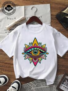 Men T-Shirts - 白色 - 查看 2