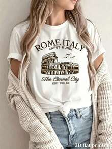 Women T-Shirts - White - View 6