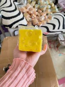 1個成人惡搞軟壓乳酪塊，成人壓力緩解感官擠壓玩具，慢回彈擠壓玩具，派對禮物節日禮物，焦慮手部放鬆擠壓玩具 - 查看 12