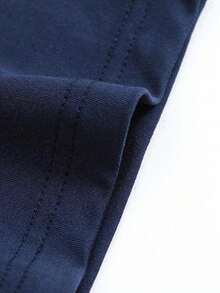 Women T-Shirts - Navy Blue - View 4