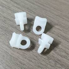 20/30/60pcs Curtain Track Gliders, Nano Silent Square Track Sliders, Plastic Curtain Hooks, Suitable For Square Curtain Tracks, Replacement Sliding Carriers - C-multicolor - View 7