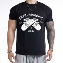 T-shirts för män - Svart - Visa 6
