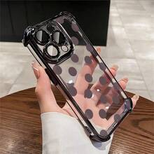 Tagless Modern Design Cell Phone Case With Full Drop And Scratch Protection, Suitable For Multiple Mobile Models Such As Galaxy 5 Series Up To 17 Pro Max Including Mini, Plus, Pro, Pro Max And 16e, Galaxy A And S Series With A03, A04, A04e, A05, A06, A12, A15, A22, A32, A34, A35, A54, A55, S23, S24 Ultra, Moto G52, G54, G84, Poco C40, C65, M5s, M6 Pro 4G, X5, X6, X6 Pro And  9A, A3, Note 11 4G, Comfortable Durable Case Ideal For Everyday Personal Use - 黑色 - 查看 3
