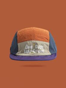 1pc Men's Outdoor Quick Drying 5-Panel Baseball Hat, With Breathable Holes, Lightweight And Breathable, Suitable For Outdoor Camping, Cycling . - Multicolor - View 8