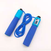 1pc Counting Jump Rope, Suitable For Indoor And Outdoor Fitness Training, Helps Improve Cardiovascular Health And Burn Calories. Perfect For Home Workouts, Gym Use And Outdoor Activities. Fitness Accessory - Multicolor - View 9