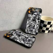 Funda para móvil con diseño de collage vintage, compatible con Samsung, Apple, VIVO, OPPO,  y Honor. Fabricada en TPU, ofrece protección contra golpes y caídas. Un regalo ideal para amigos y familiares. - Negro - Ver 7