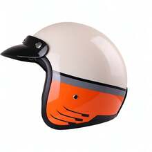 Casco de motocicleta modelo L07 3/4, diseño modular fabricado en material de resina ABS, casco de motocicleta unisex para todas las estaciones y duradero - Casco de tres cuartos 07 - Ver 19