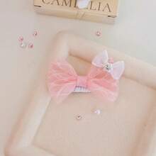 Clip BB hecho a mano para mascotas, Clip para el pelo, diadema con lazo para gato de pelo largo, decoración de corazón rosa para perros Malzis, accesorios para perros pequeños - 13 - Ver 15