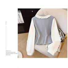 Women Blouses & Shirts - Màu Xám nhạt - Xem 2