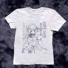 Ropa de los años 2000 Y2k, camisetas retro punk para mujer, camisetas gráficas Kawaii, camisetas para bebés Y2k Kitty, ropa Vintage de los años 90, camisetas para mujer  Emo - Multicolor - Ver 1