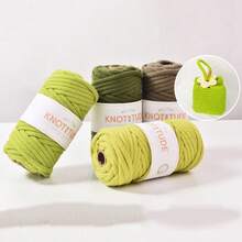 6mm Plush Round Cord 40 Yards/36 Meters Soft Rope Handmade DIY Crochet Bag Weaving Yarn - 6mm Plush Round Rope - View 10