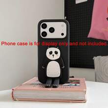 Creative Cute Long-Legged Animal Cat Adhesive Phone Stand Silicone 3D Back Sticker Flexible Foldable Holder - Multicolor - View 10