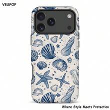 VESPOP Y2K Double-Layer Shockproof Phone Case, Glossy Design, Vibrant Colors, Compatible With IPhone 17/16/15/14/13 Pro Max, Galaxy S26/S25/S24 Ultra, Pixel 10/9/8 Pro - Mixed Color 1 - View 1