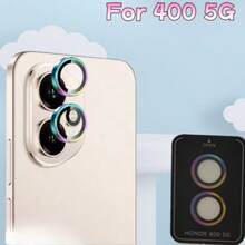鏡頭保護貼，適用於 Honor 400/400 Lite/400 Pro/600/600 Lite/600 Pro 金屬環鷹眼鏡頭保護貼，美觀精緻的後置相機防刮耐磨保護貼，附定位工具，安裝簡單，黏著力強，鋼化玻璃與金屬環的完美結合，更好的相機保護，鏡頭保護貼，鏡頭保護墊 - 彩色 - 查看 17