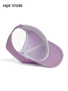 1/3pcs Solid Color Classic Minimalist Sun Protection Baseball Cap Ponytail Hat, Casual Fashion Retro Soft Sweat-Absorbing Strap, Adjustable Size, Lightweight Sunshade Hat, Multi-Functional Baseball Cap, Suitable For Outdoor Sports, Daily Wear, Beach Party, Vacation, Unisex, Y2K Style, Perfect Gift For Friends - Ponytail Hat - View 6