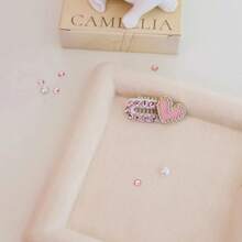 Clip BB hecho a mano para mascotas, Clip para el pelo, diadema con lazo para gato de pelo largo, decoración de corazón rosa para perros Malzis, accesorios para perros pequeños - 11 - Ver 21