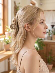 1/4-Piece Large Hair Clips, Matte Non-Slip Large Hair Clips, Suitable For Coarse And Fine Hair, Hair Styling Accessories, Women's Hair Accessories - Multicolor - View 11